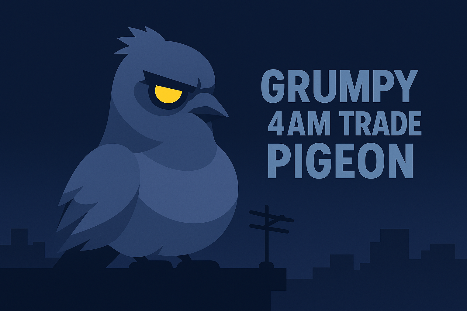 Grumpy 4AM Trade Pigeon